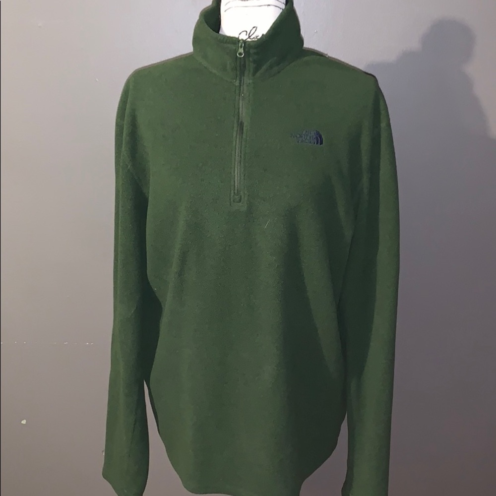 North face fleece pullover size large